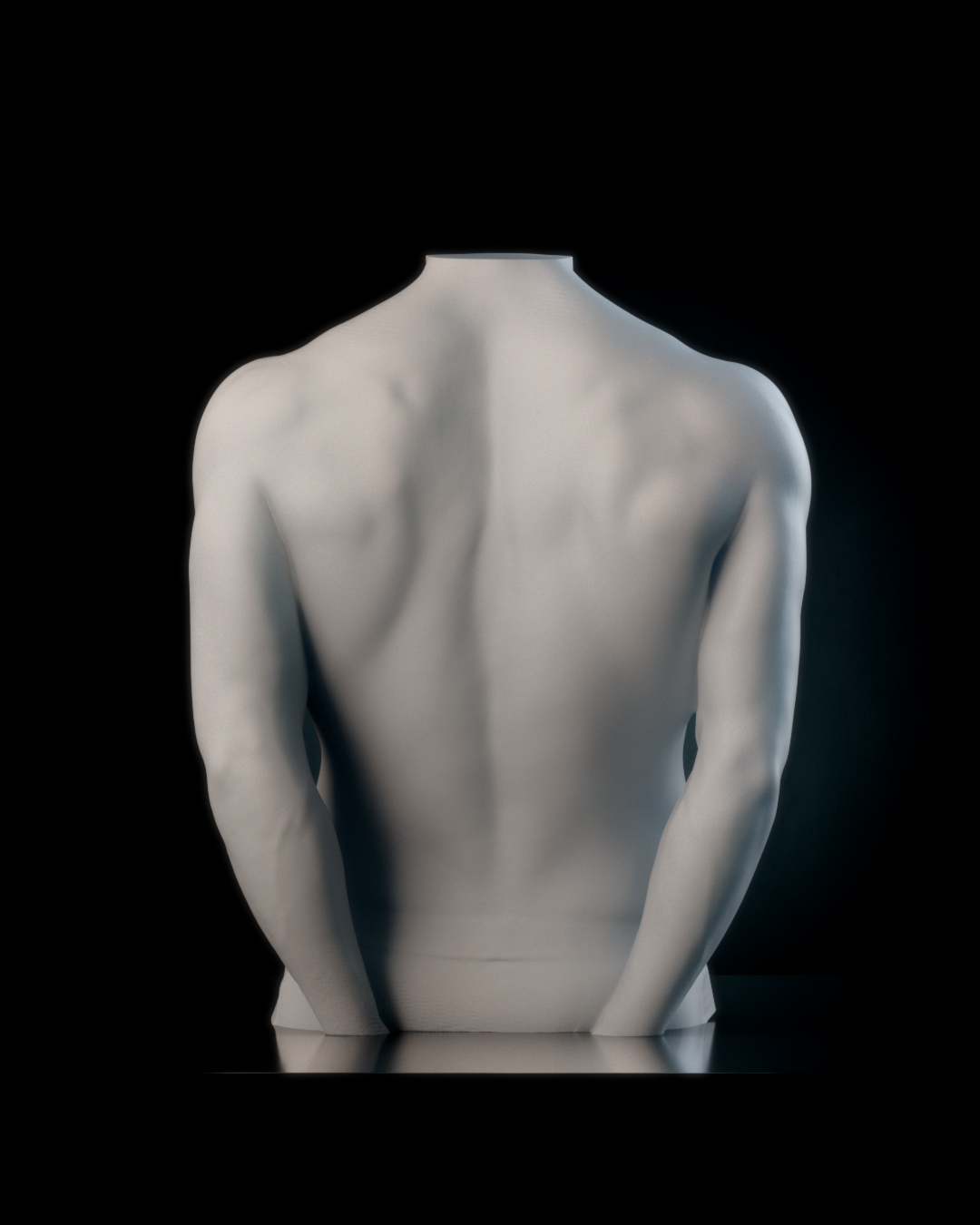 Body Erkek Vücut Dekoratif Soyut Obje Heykel