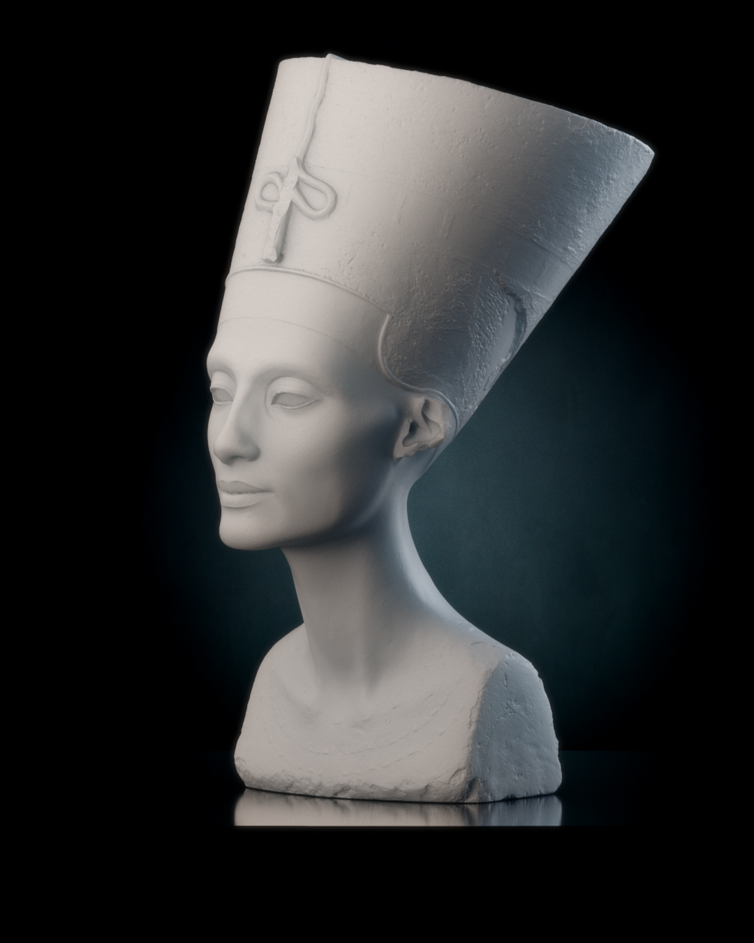 NeferTiti Dekoratif Klasik Büst Heykel