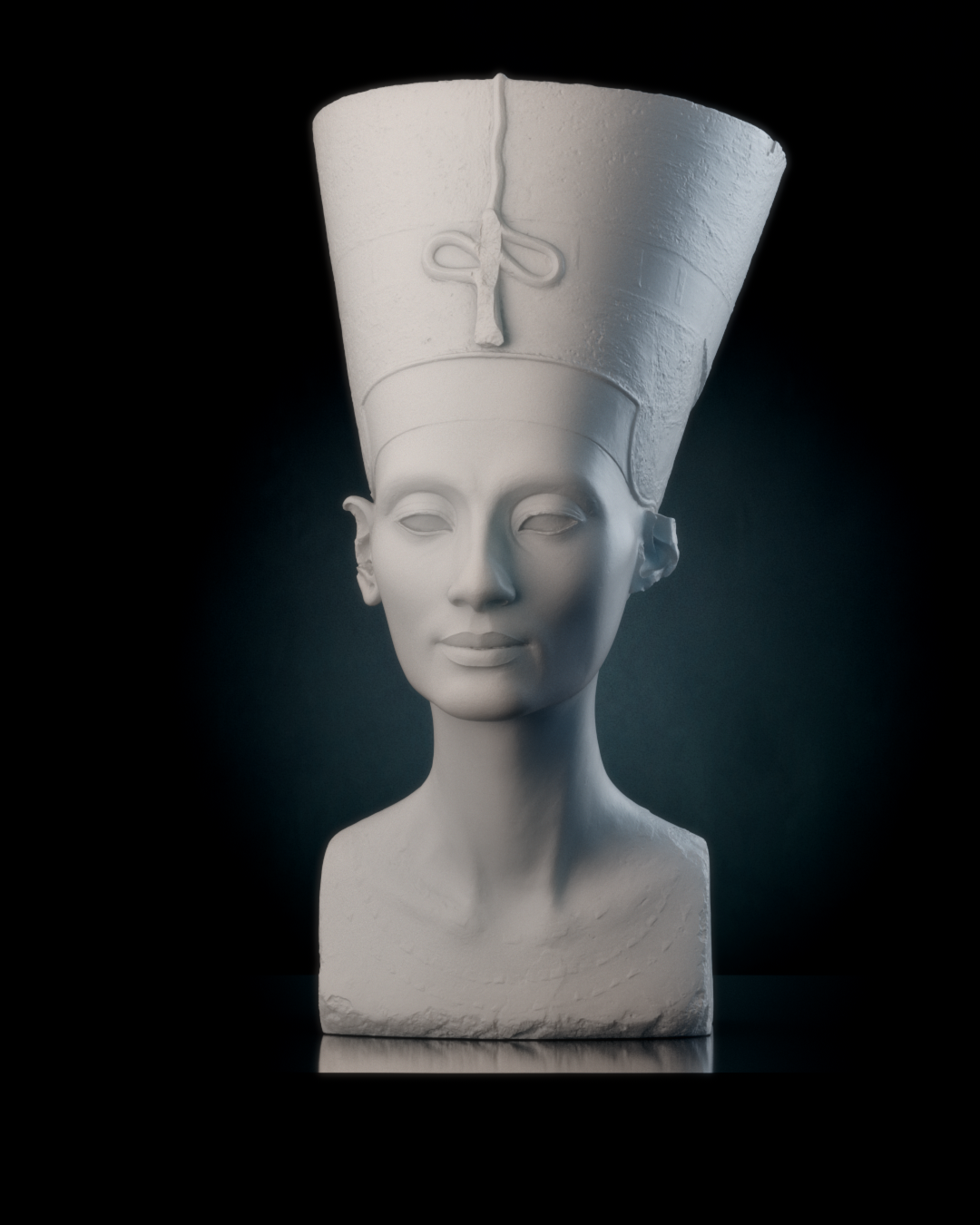 NeferTiti Dekoratif Klasik Büst Heykel