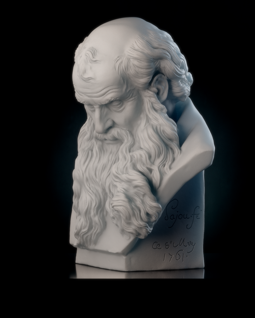 OLD MAN Dekoratif Soyut Obje heykel