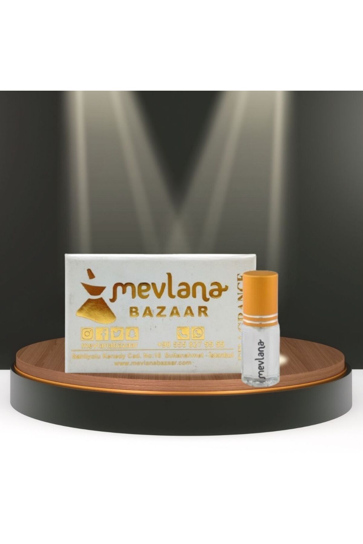 Mevlana Fragnance Ward Istanbul Esans 3 ML