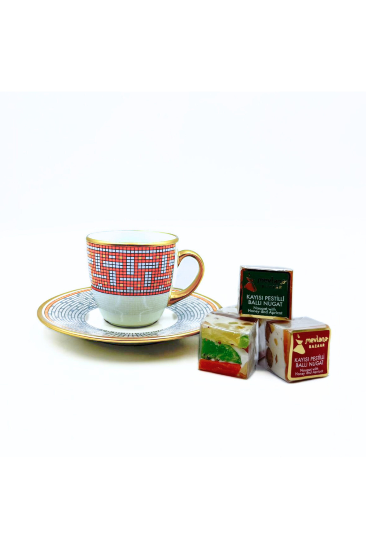 Hermes 6'lı Kahve Takımı