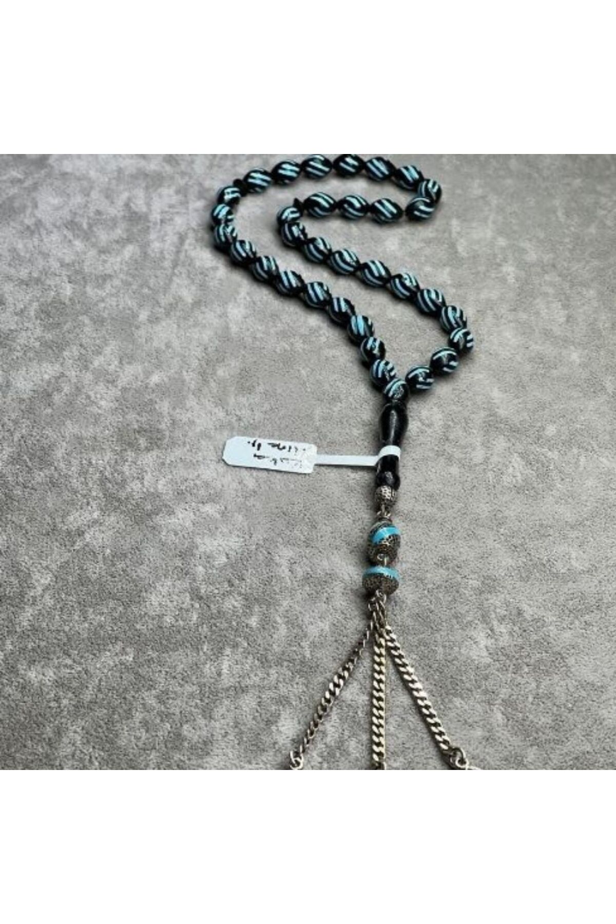 Kuka Mine İşlemeli Tesbih 35 CM