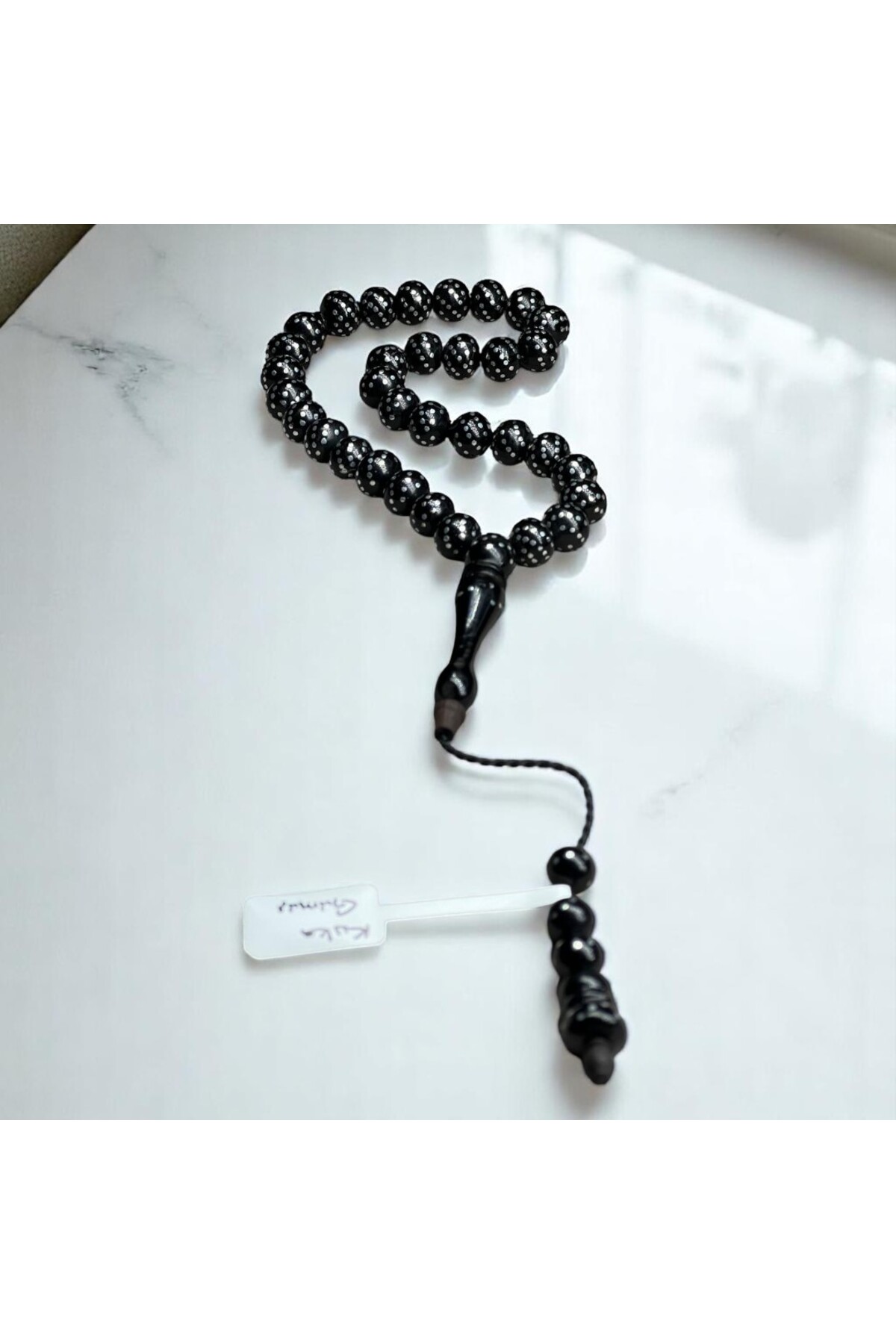 Kuka Gümüş Tesbih 30 CM