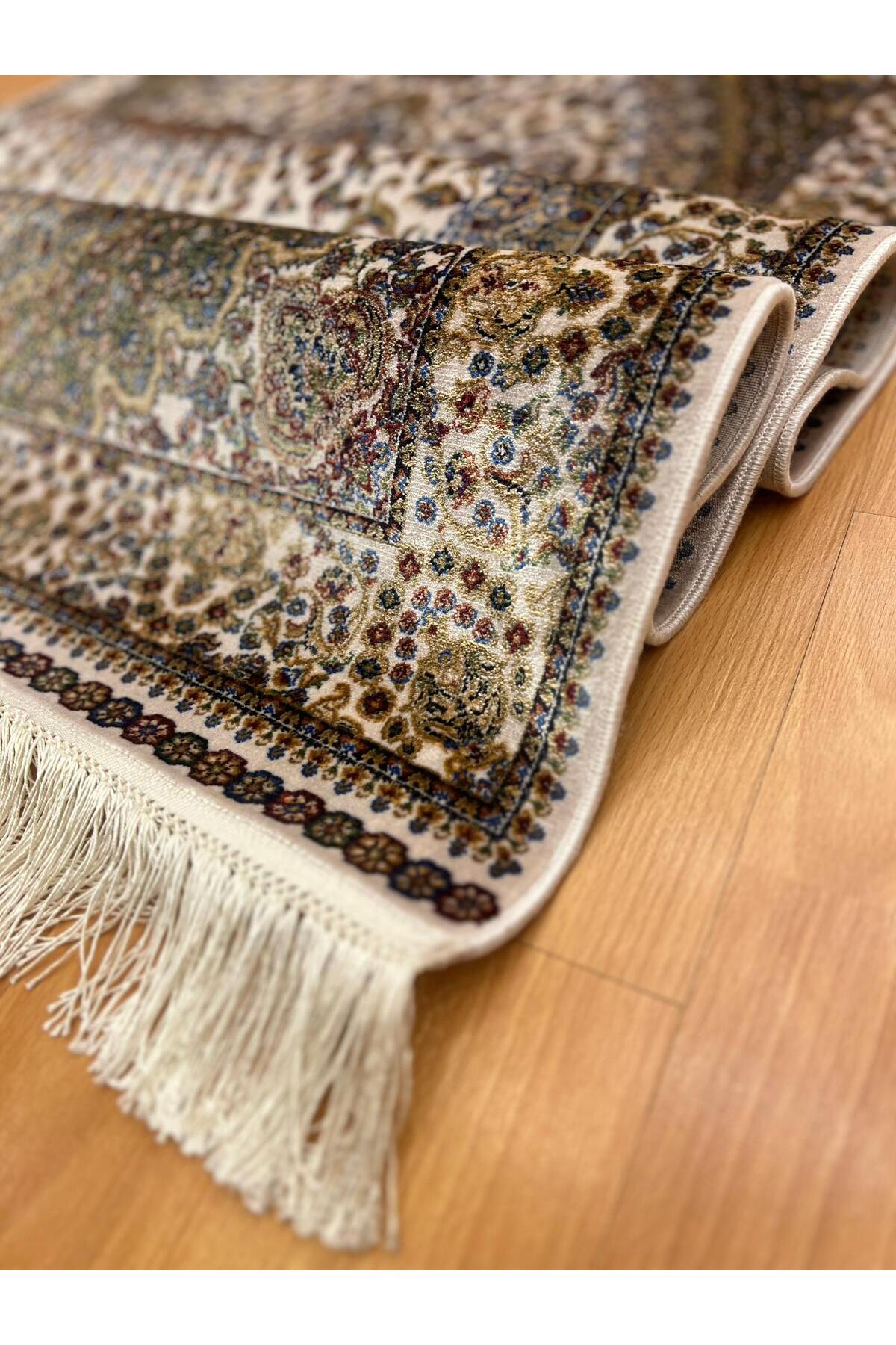 Madalyonlu Lüks 90 X 150 CM İpek Halı