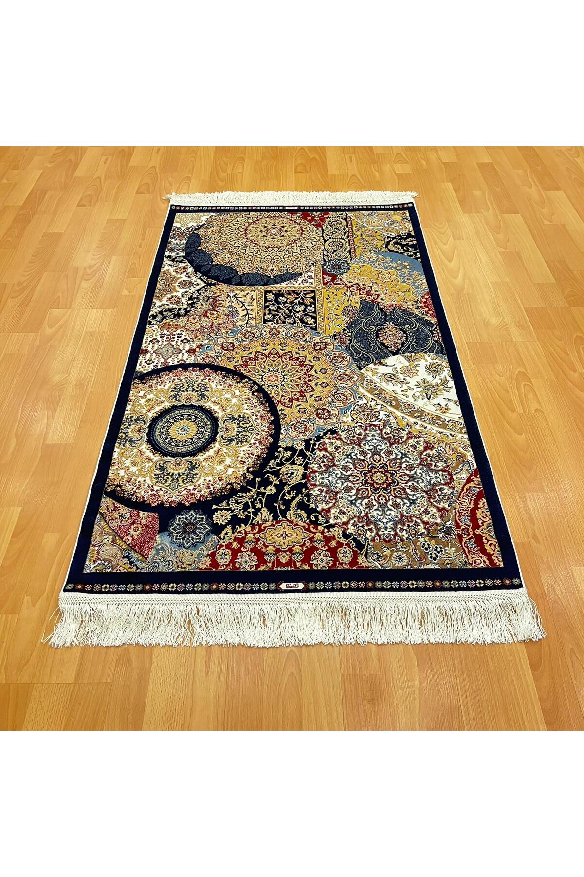 Mozaik Desenli 90 X 150 CM İpek Halı