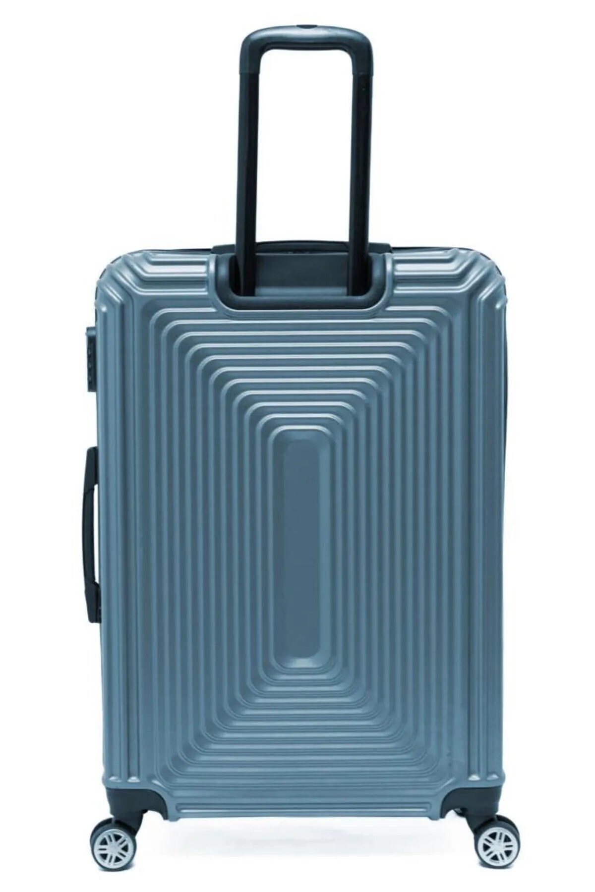 ABS Dayanıklı Kırılmaz Büyük Boy Valiz Mavi